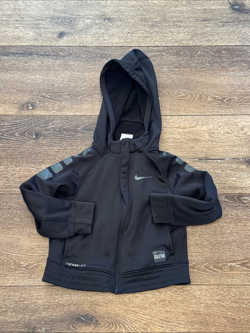 Nike black zip up youth 5